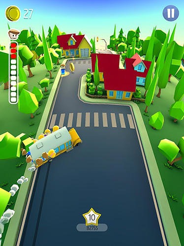 Drifting School Bus Android Game Image 1