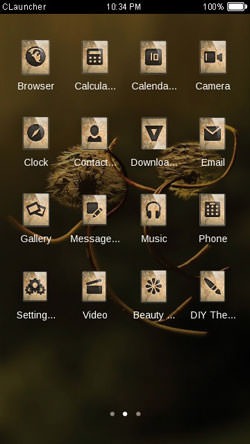 Dendoline CLauncher Android Theme Image 2