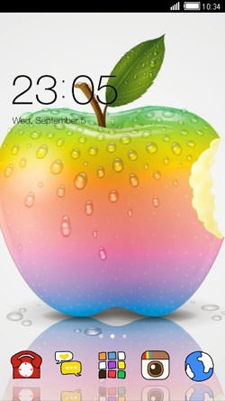 Apple CLauncher Android Theme Image 1