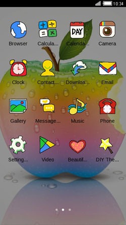 Apple CLauncher Android Theme Image 2