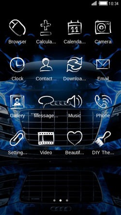 Audi CLauncher Android Theme Image 2