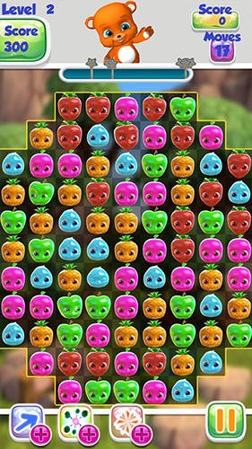 Juicy Fruits: Match 3 Crush Android Game Image 1