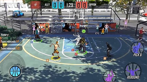 Street Wars: Basketball Android Game Image 2