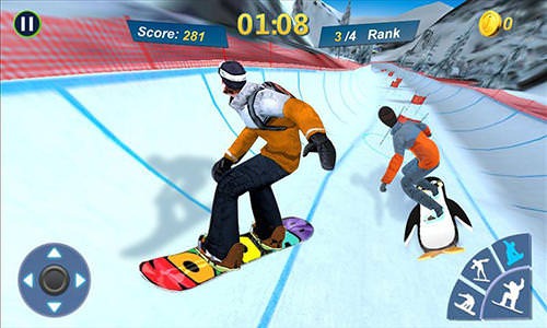 Snowboard Master 3D Android Game Image 1