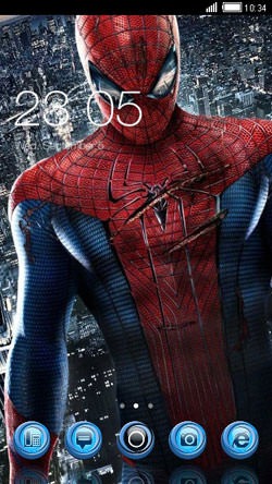 Spidey CLauncher Android Theme Image 1