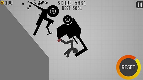 Stickman Turbo Dismount Android Game Image 1