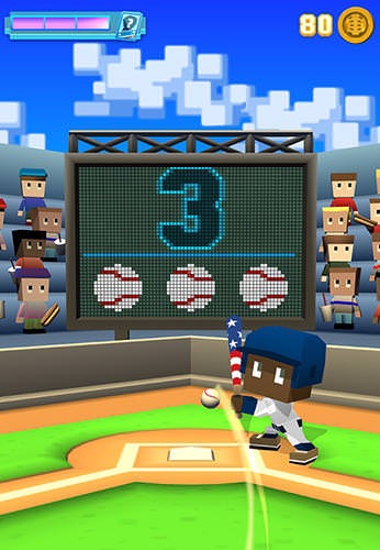 Blocky Baseball Android Game Image 2