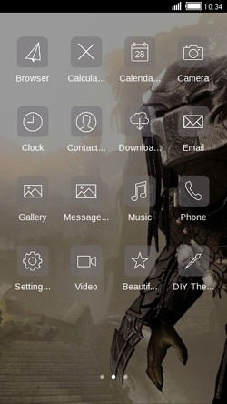 Predator CLauncher Android Theme Image 2