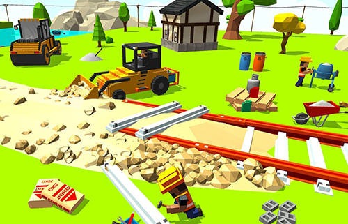 Construct Railroad Euro Train Android Game Image 2