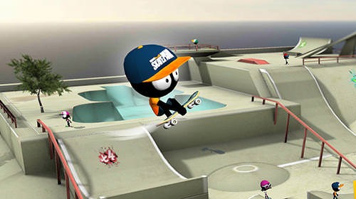 Stickman Skate Battle Android Game Image 1