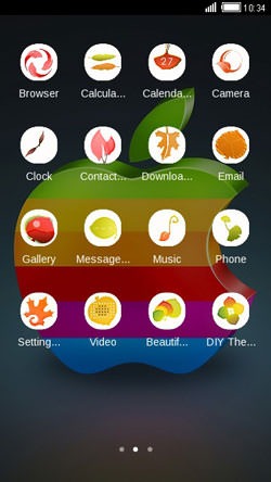 Apple CLauncher Android Theme Image 2