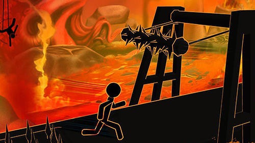 Legendary Stickman Run Android Game Image 1