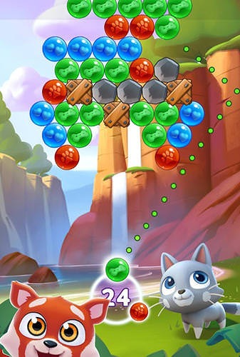 Pet Paradise: Bubble Shooter Android Game Image 2