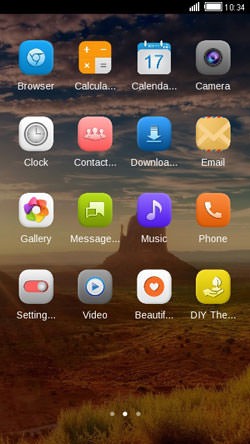 Scenery CLauncher Android Theme Image 2