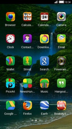 Waterfall CLauncher Android Theme Image 2