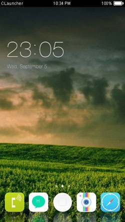 Scenery  CLauncher Android Theme Image 1