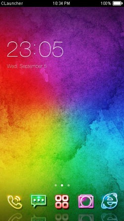 True Colors  CLauncher Android Theme Image 1