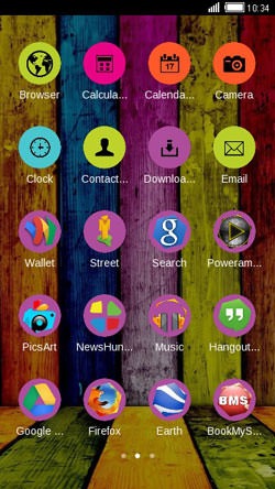 Colors CLauncher Android Theme Image 2