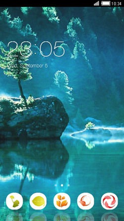 Nature CLauncher Android Theme Image 1