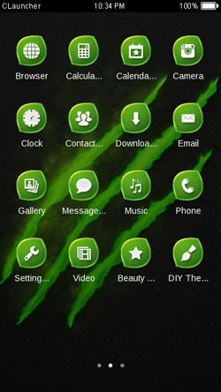 Razor CLauncher Android Theme Image 2