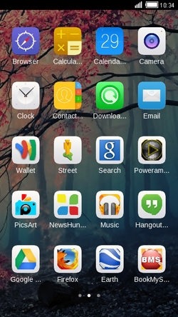 Forest CLauncher Android Theme Image 2