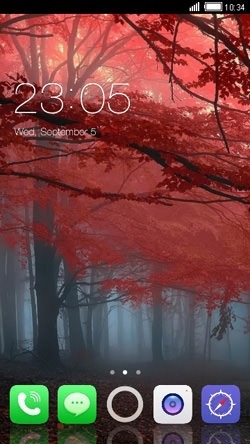 Trees CLauncher Android Theme Image 1