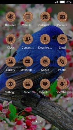 Finch CLauncher Android Theme Image 2