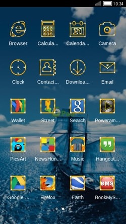 Ship CLauncher Android Theme Image 2