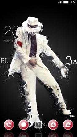 MJ CLauncher Android Theme Image 1