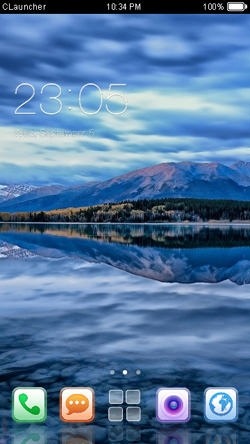 Nature CLauncher Android Theme Image 1