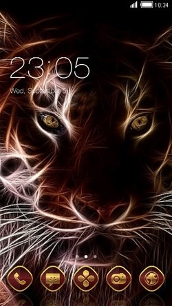 Lion CLauncher Android Theme Image 1