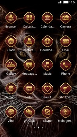 Lion CLauncher Android Theme Image 2