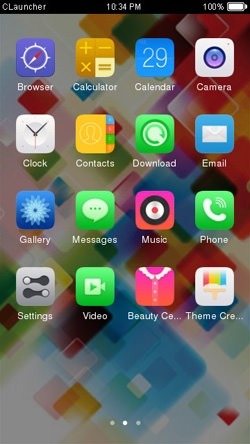 Colors CLauncher Android Theme Image 2