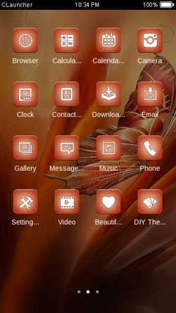 Butterfly CLauncher Android Theme Image 2