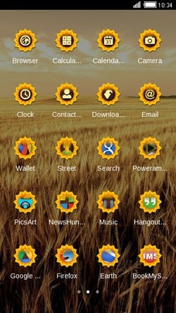 Field CLauncher Android Theme Image 2