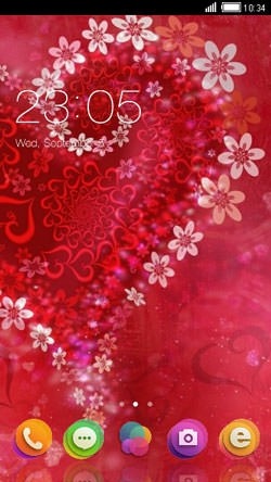 Heart CLauncher Android Theme Image 1