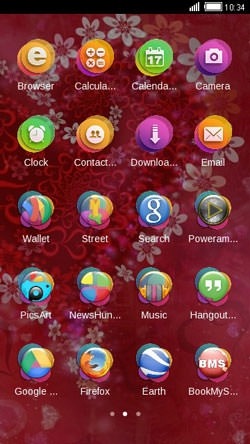 Heart CLauncher Android Theme Image 2