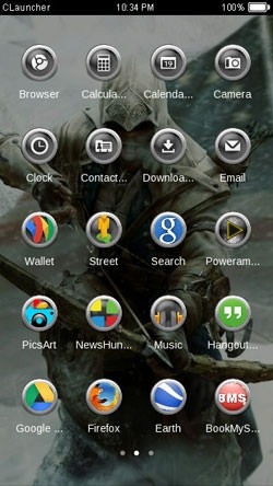 Assassin Creed CLauncher Android Theme Image 2