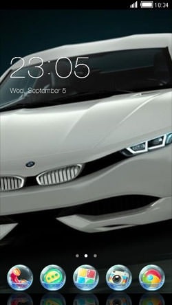 BMW CLauncher Android Theme Image 1