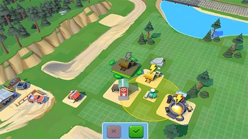 Planet Gold Rush Android Game Image 1