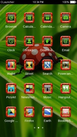 Ladybug CLauncher Android Theme Image 2