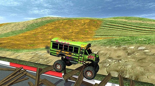 Monster Trucks X: Mega Bus Race Android Game Image 2