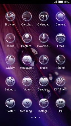 Dew CLauncher Android Theme Image 2