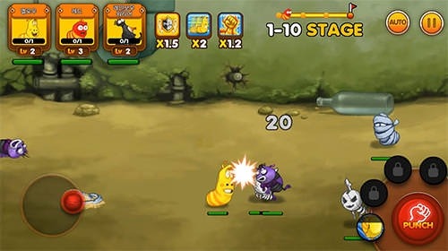 Larva Action Fighter Android Game Image 1