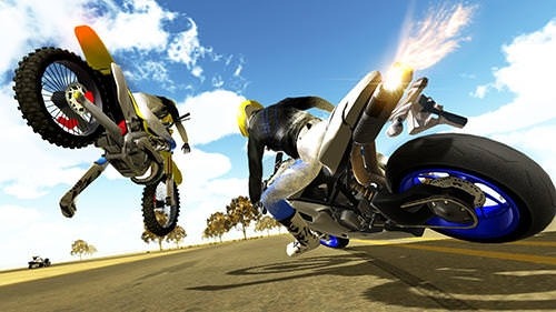 Moto Extreme 3D Android Game Image 1