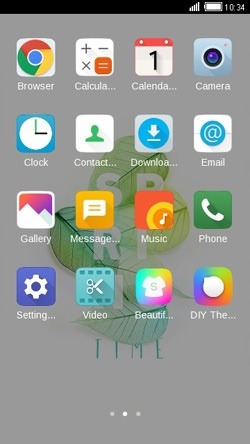 Spring CLauncher Android Theme Image 2