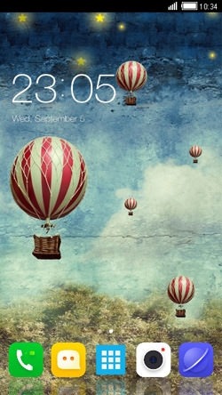 Air Balloons CLauncher Android Theme Image 1