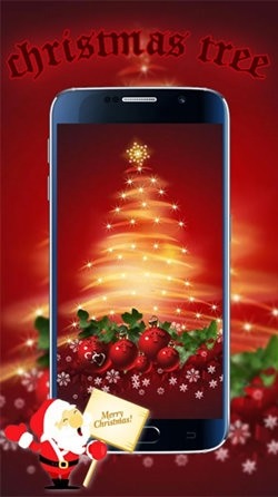 Christmas Tree Android Wallpaper Image 1