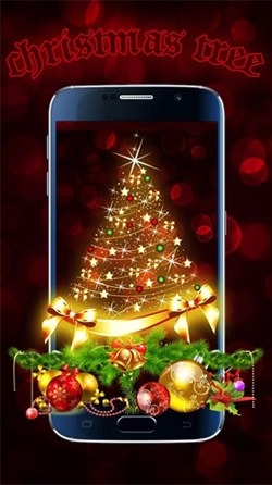 Christmas Tree Android Wallpaper Image 2