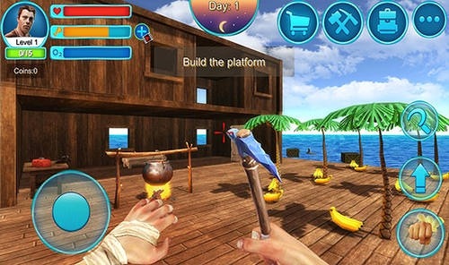 Ocean Survival 3D 2 Android Game Image 1